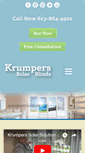 Mobile Screenshot of krumperssolarsolutions.ca